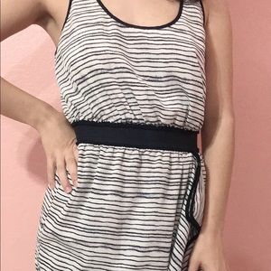 Armani exchange striped dress